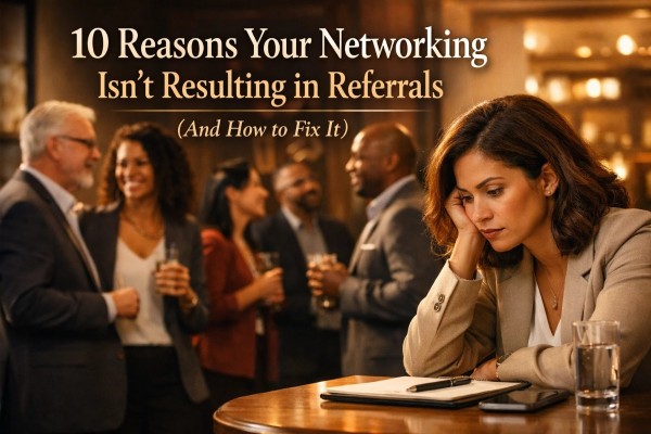 10 Reasons Your Networking Isn't Resulting in Referrals (And How to Fix It)