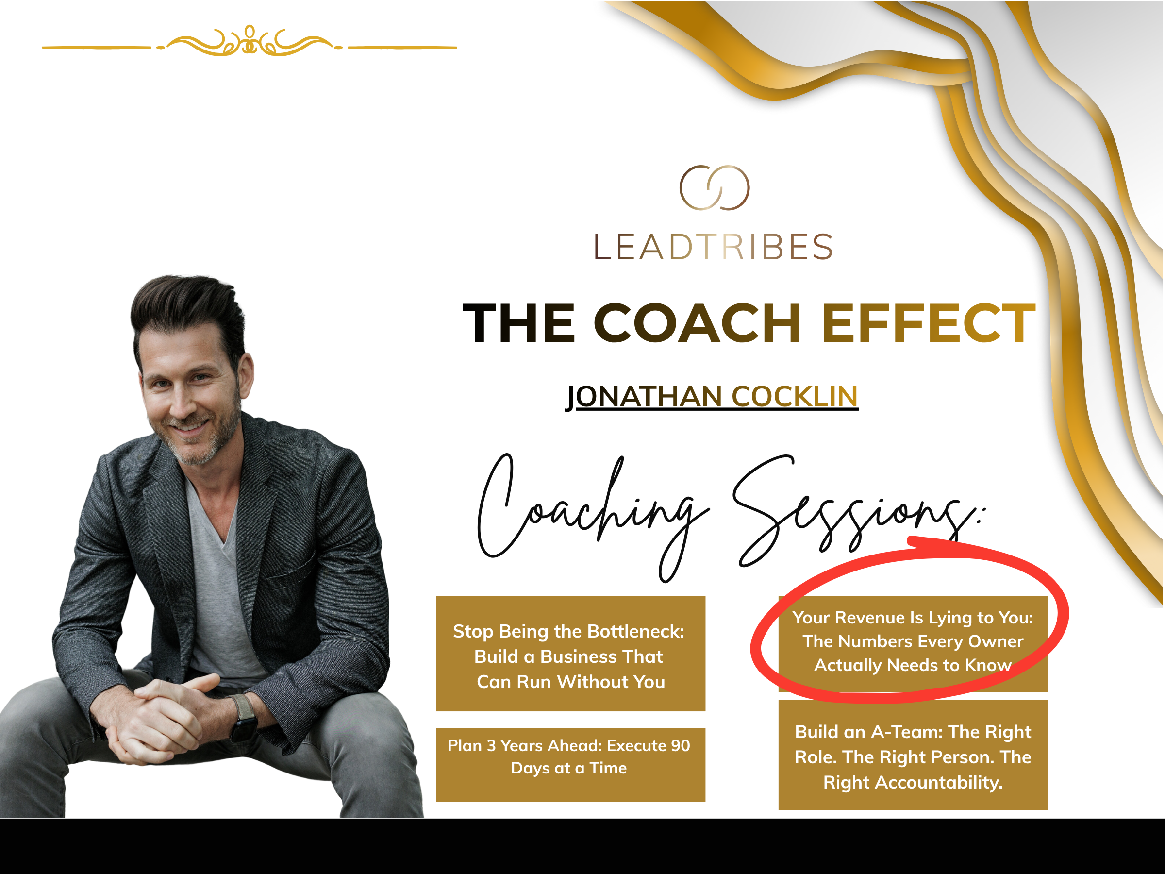 Session 3 Your Revenue Is Lying to You: The Numbers Every Owner Actually Needs to Know