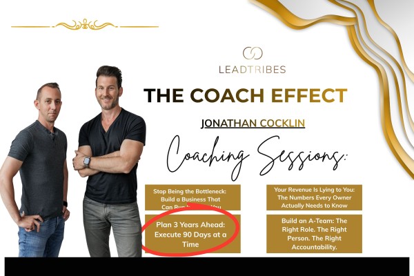 Session 2 Plan 3 Years Ahead: Execute 90 Days at a Time